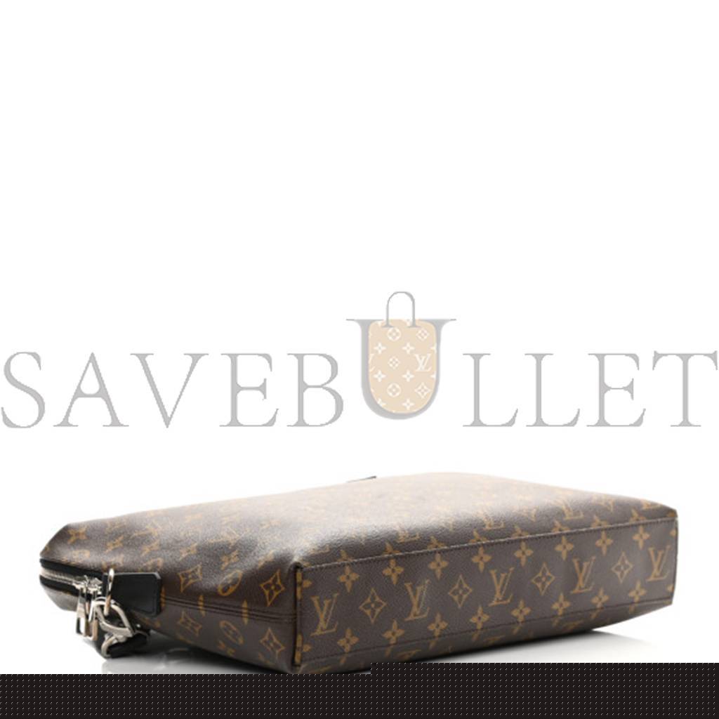 l**is V*t*n monogram macassar porte-documents jour m40868 (37*28*6cm)